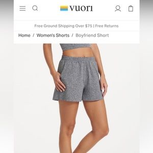 Vuori boyfriend short